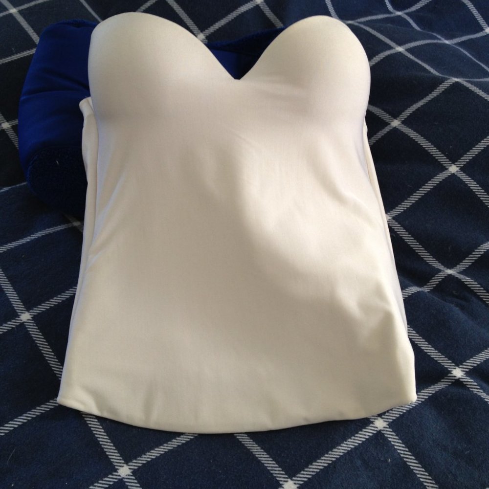 Felina longline strapless bustier worn twice